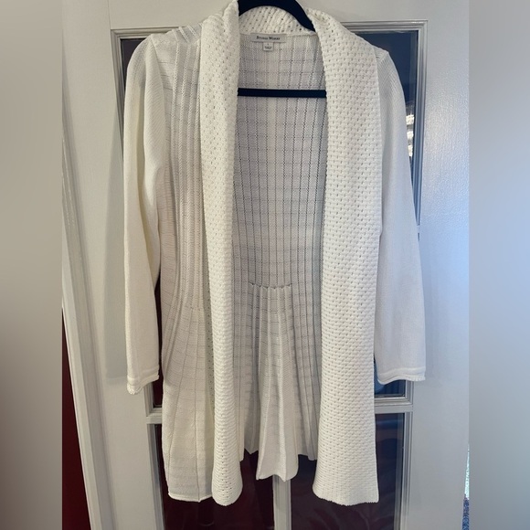 Studio Works White Cardigan Large - Picture 2 of 6